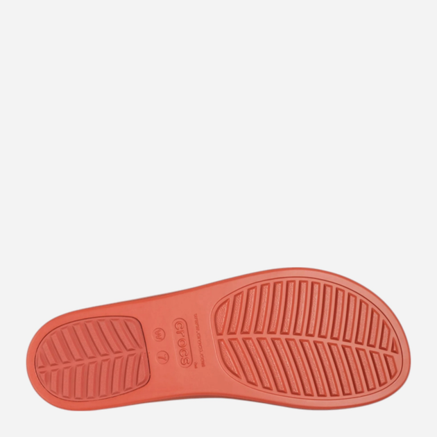 Жіночі шльопанці Crocs Brooklyn Slide 208728-2DT 42-43 (M9/W11) 27 см Червоні (196265603206) - зображення 6