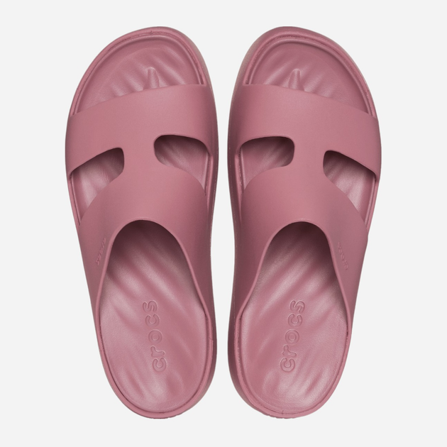 Жіночі шльопанці Crocs Getaway Platform H-Strap 209409-5PG 36-37 (M4/W6) 22 см Темно-рожеві (196265540396) - зображення 3