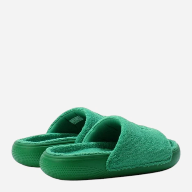 Чоловічі шльопанці Crocs Classic Towel Slide 209962-3WH 41-42 (M8/W10) 26 см Зелені (196265675241) - зображення 3