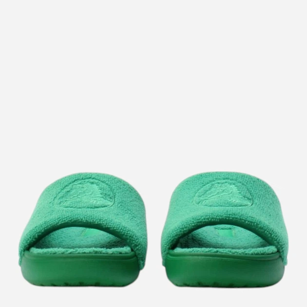 Klapki męskie Crocs Classic Towel Slide 209962-3WH 46-47 (M12) 30 cm Zielone - obraz 4