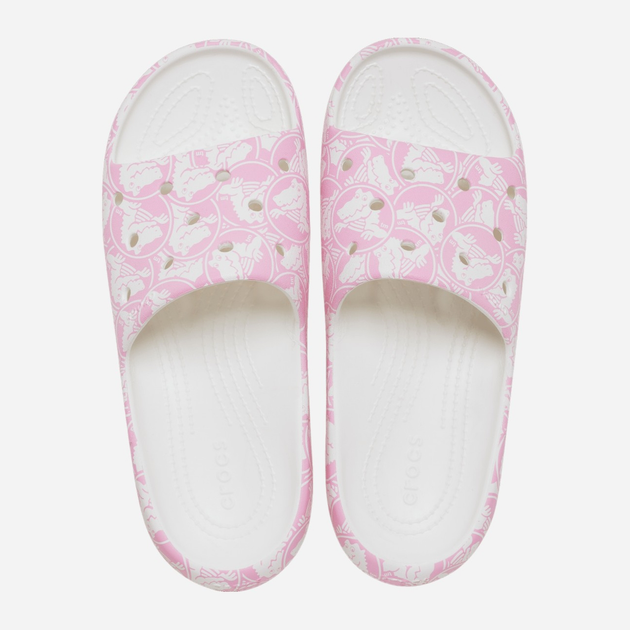Жіночі шльопанці для пляжу Crocs Classic Duke Print 2.0 209991-6WY 38-39 (M6/W8) 24 см Світло-рожеві (196265676903) - зображення 3