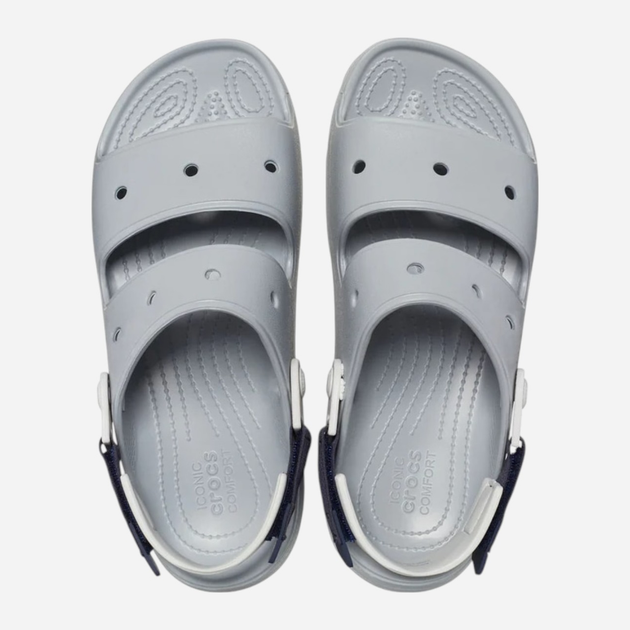 Чоловічі сандалії Crocs Classic All Terrain 207711-007 48-49 (M13) 31 см Світло-сірі (196265229635) - зображення 5