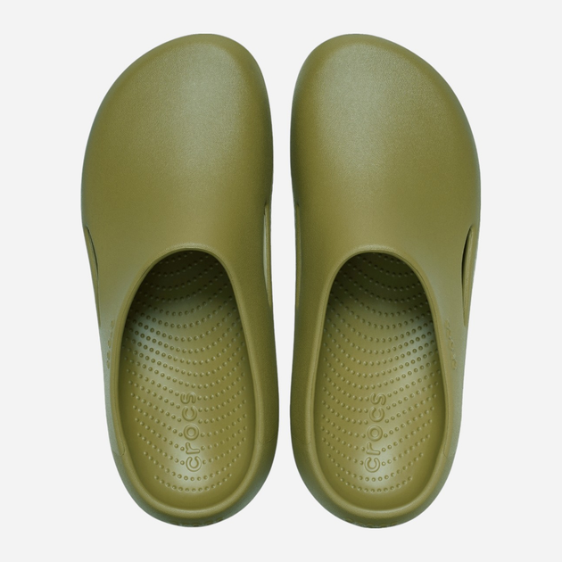 Чоловічі шльопанці для пляжу Crocs Mellow Clog 208493-3UA 43-44 (M10/W12) 28 см Хакі (196265653928) - зображення 3