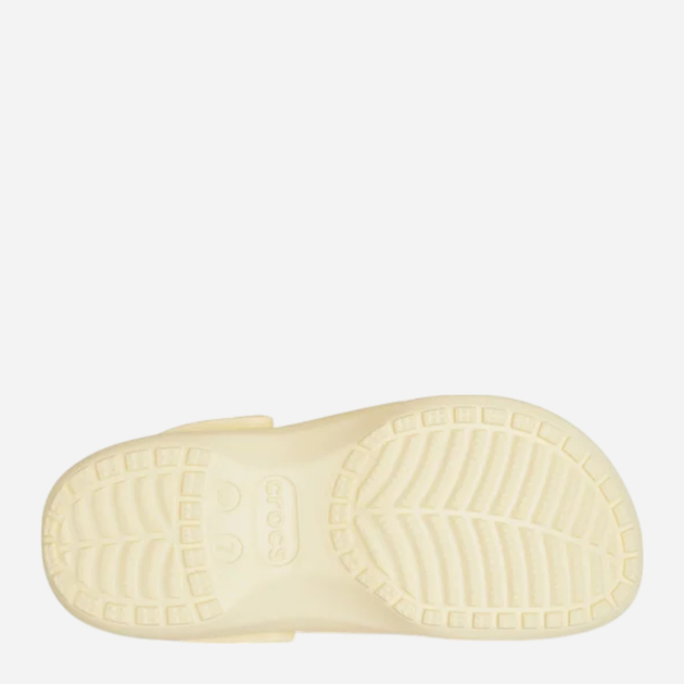 Chodaki damskie na platformie Crocs Classic Platform Clog W 206750-76O 41-42 (M8/W10) 26 cm Jasnobeżowe - obraz 5