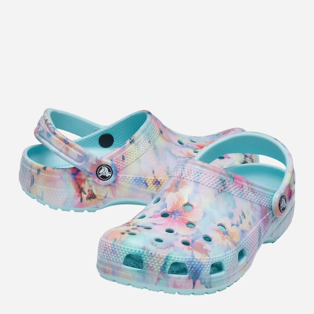 Chodaki damskie Crocs Classic Dream Clog 207567-4SU 37-38 (M5/W7) 23 cm Turkusowe - obraz 2