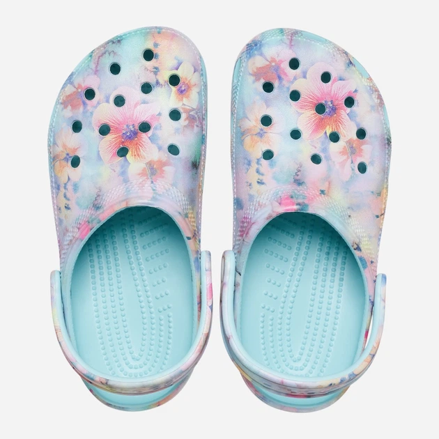 Chodaki damskie Crocs Classic Dream Clog 207567-4SU 41-42 (M8/W10) 26 cm Turkusowe - obraz 3