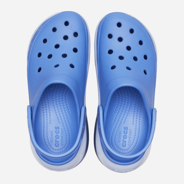 Жіночі крокси Crocs Mega Crush 207988-4ON 41-42 (M8/W10) 26 см Блакитні (196265560264) - зображення 3