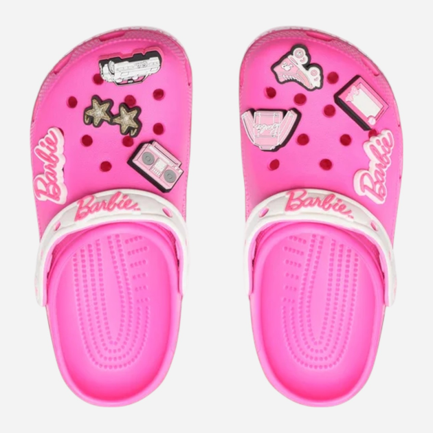 Chodaki damskie Crocs Classic Barbie Clog 208817-6QQ 37-38 (M5/W7) 23 cm Różowe - obraz 6