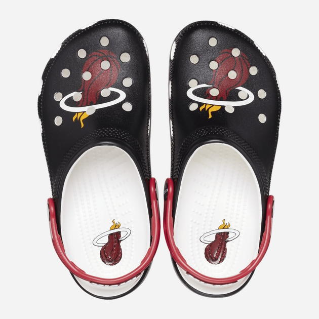 Chodaki damskie Crocs NBA x Classic Clog 208861-001 36-37 (M4/W6) 22 cm Czarne - obraz 3