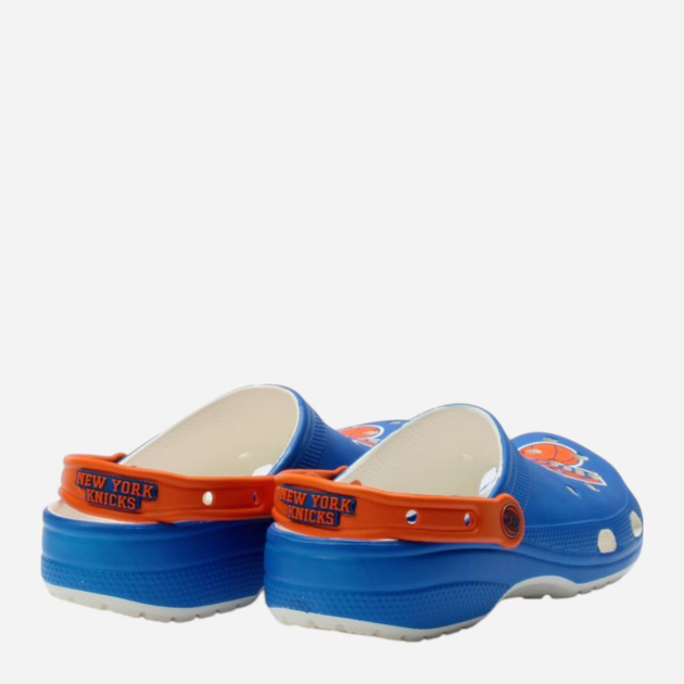 Чоловічі крокси Crocs NBA New York Knicks Classic Clog 208862-100 42-43 (M9/W11) 27 см Блакитні (196265420391) - зображення 4