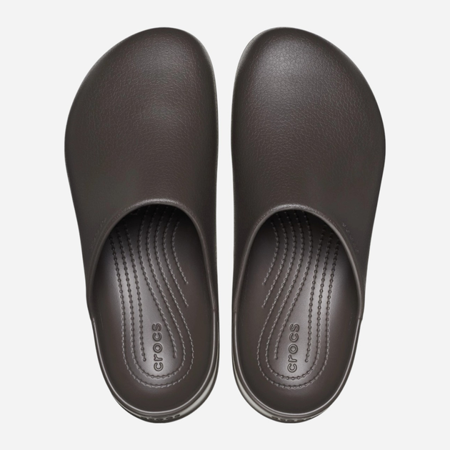 Чоловічі сабо Crocs Dylan Clog 209366-206 43-44 (M10/W12) 28 см Темно-коричневі (196265519361) - зображення 4