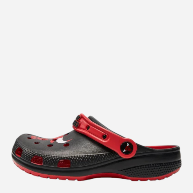 Чоловічі крокси Crocs Nba Chicago Bulls Classic Clog Varsity 209441-6WC 41-42 (M8/W10) 26 см Чорні (196265571888) - зображення 3