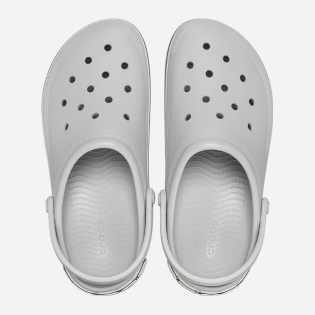 Chodaki damskie Crocs Off Court Logo Clog 209651-1FT 36-37 (M4/W6) 22 cm Szare - obraz 5