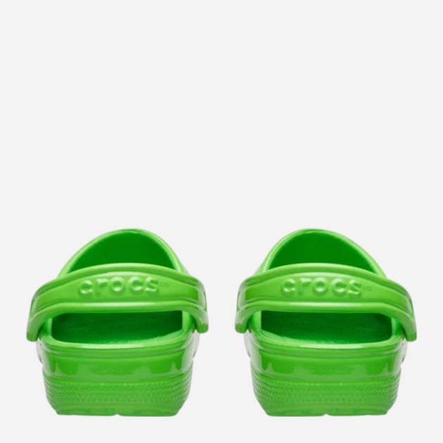 Chodaki damskie Crocs Classic Neon Hl Clog 209683-3WA 37-38 (M5/W7) 23 cm Zielone - obraz 3