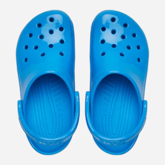Chodaki damskie Crocs Classic Neon Hl Clog 209683-4OS 41-42 (M8/W10) 26 cm Niebieskie - obraz 3