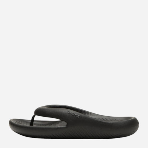 Klapki japonki damskie basenowe Crocs Mellow Recovery Flip 208437-001 39-40 (M7/W9) 25 cm Czarne - obraz 3