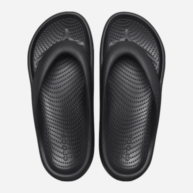 Klapki japonki damskie basenowe Crocs Mellow Recovery Flip 208437-001 37-38 (M5/W7) 23 cm Czarne - obraz 6