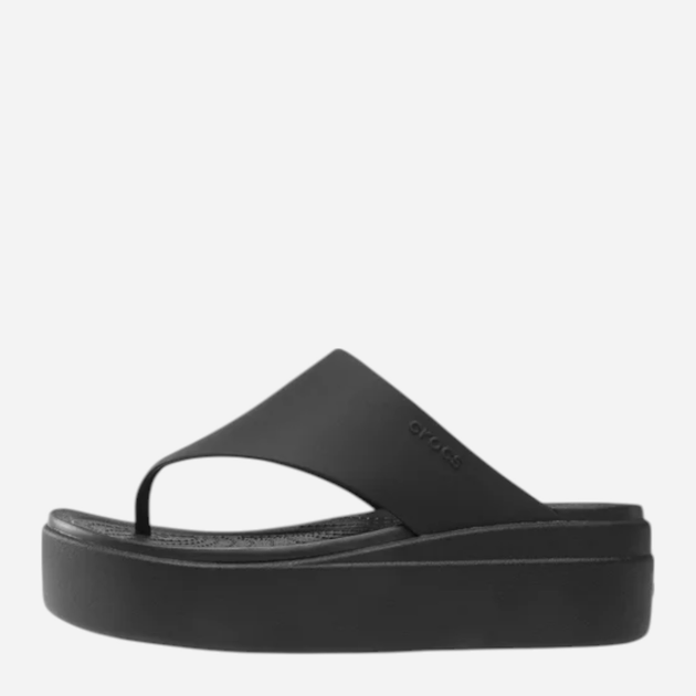 Жіночі в'єтнамки Crocs Brooklyn Flip 208727-001 39-40 (M7/W9) 25 см Чорні (196265368143) - зображення 3