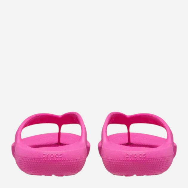 Klapki japonki damskie basenowe Crocs Classic Flip V 209402-6UB 41-42 (M8/W10) 26 cm Różowe - obraz 4