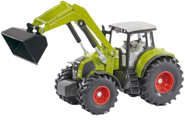 Model traktora Siku Farmer Claas z ładowarką czołową (4006874019793) - obraz 2