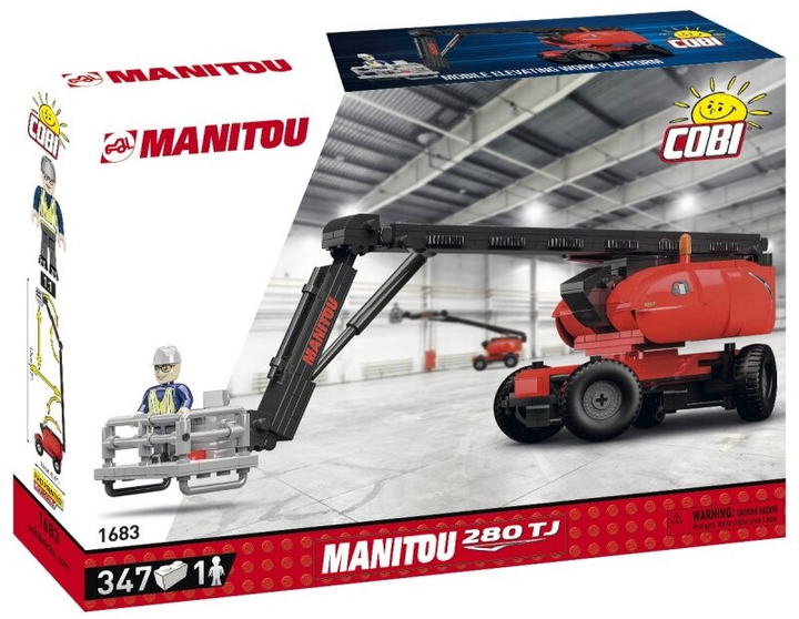 Модель Cobi Manitou 280TJ з 347 цеглинками (5902251016838) - зображення 1