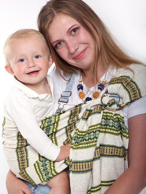 Слінг з кільцями Макоша Весна на Драгобраті - Фото 3 Слінг з кільцями Макоша Весна на Драгобраті - зображення 3