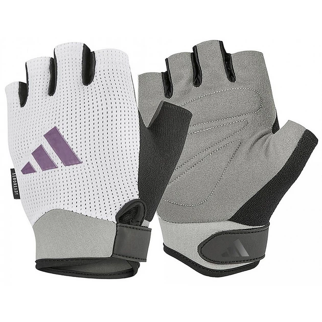 Перчатки для тренинга Performance Women's Gloves Adidas ADGB-13256 белый, серый XL - Фото 1 Перчатки для тренинга Performance Women's Gloves Adidas ADGB-13256 белый, серый XL - изображение 1