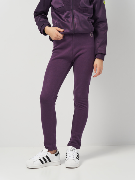 Подростковые теплые лосины на меху для девочки Lemon Active Girl ZL4122601ACG-016 140 см Фиолетовые (5904986441596) 