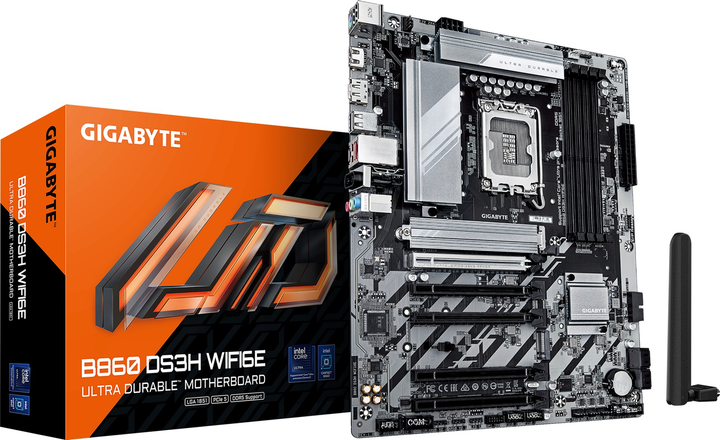 Płyta główna Gigabyte B860 DS3H WIFI6E (LGA1851, Intel B860, PCI-Ex16) - obraz 4