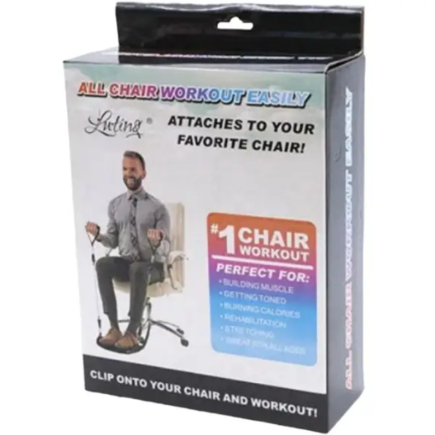 Эспандер для спортивных тренировок All Chair Workout Easily для использования со стулом - изображение 2