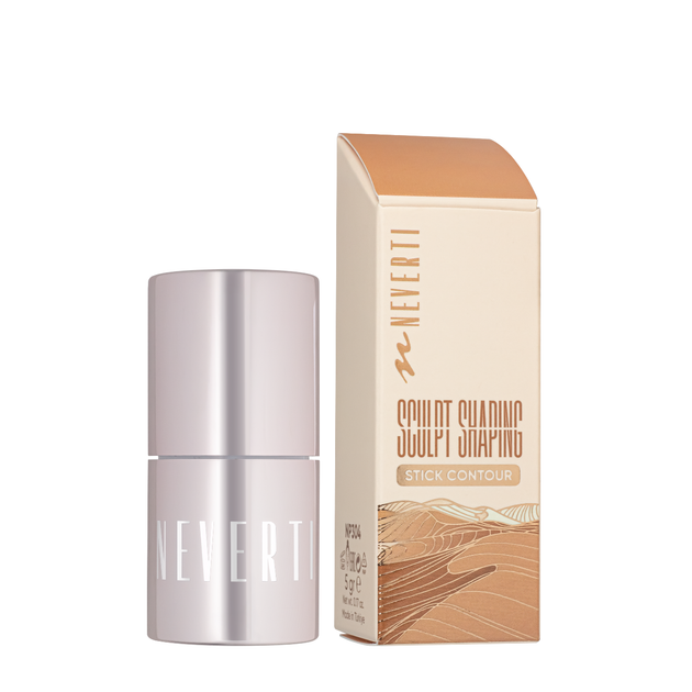 Контуринг-стик для лица кремовый Neverti Shaping Stick (NP304), 003 Темно-коричневый - изображение 2