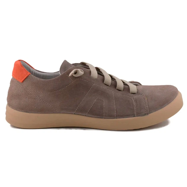 Мужские кеды Casual taupe (1757_42) серая замша - изображение 3