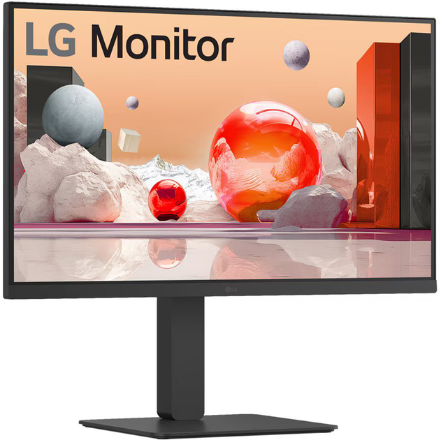 Monitor 27" IPS LG 100Hz Black (27BA650-B.AEU) - obraz 2