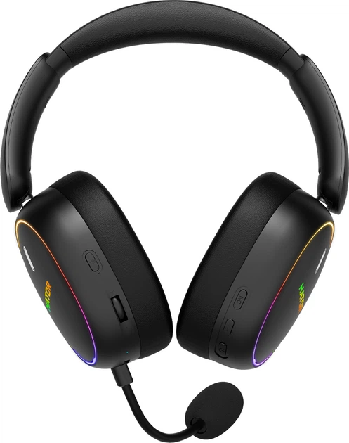 Słuchawki Hator Phoenix 2 Wireless Black (ESH40) - obraz 6