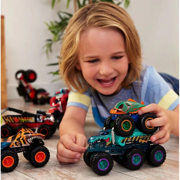 Машинка-внедорожник Hot Wheels Monster Trucks Mega-Wrex HWN86-87 - изображение 5
