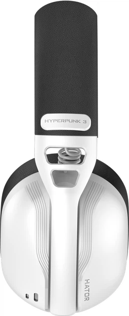 Навушники Hator Hyperpunk 3 Wireless White (8721249196843) - зображення 4