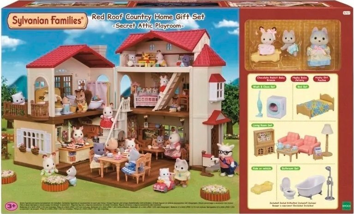 Zestaw Sylvanian Families Red Roof Country Home (SLV5727) - obraz 1