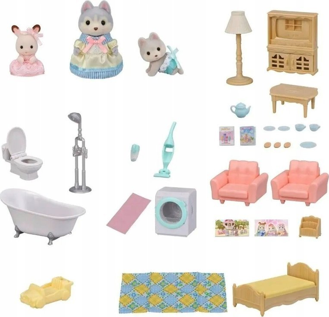 Набір Sylvanian Families Red Roof Country Home (SLV5727) - зображення 5
