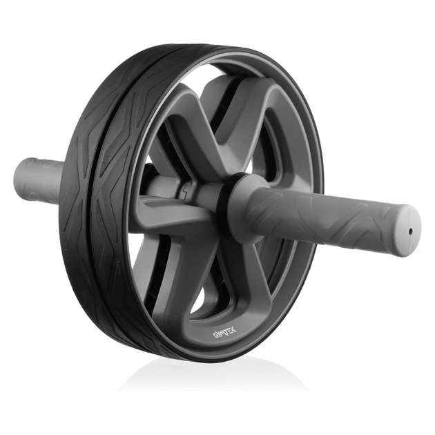 Ролик для пресса двойной Gymtek черный - изображение 2