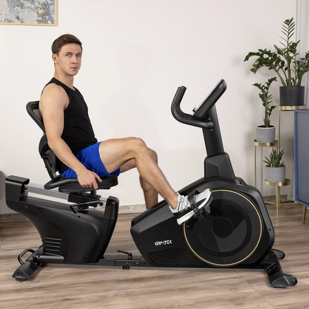 Горизонтальный велотренажер Gymtek XBR6000 электромагнитный - изображение 9