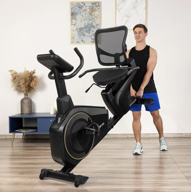 Горизонтальный велотренажер Gymtek XBR6000 электромагнитный - изображение 15