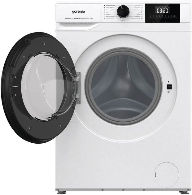 Стиральная машина узкая Gorenje W3NGPI72SBS/UA - изображение 3
