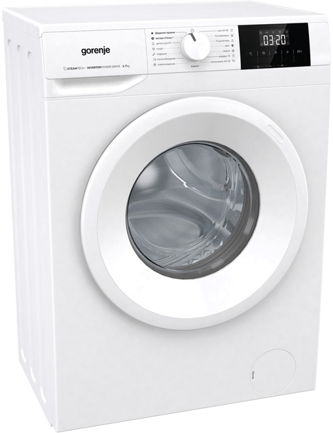 Стиральная машина узкая Gorenje WNGPI72SBS/UA - изображение 2