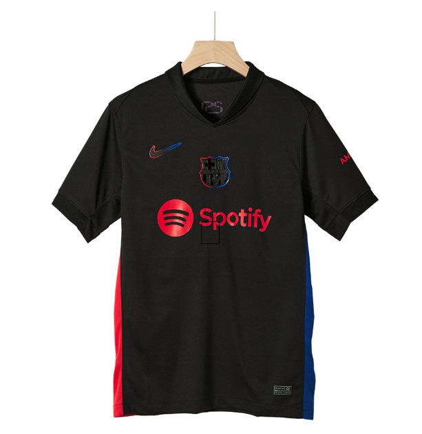 Дитяча футбольна форма Nike Lamine Yamal №19 2024-2025, розмір 26 (зріст 140–150 см), чорна - зображення 4
