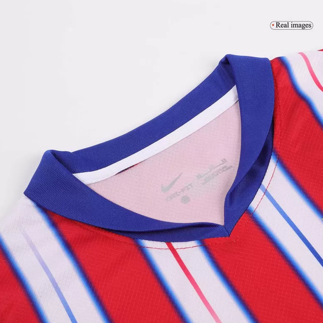 Дитяча футбольна форма Nike Griezmann (Грізман) Атлетико Мадрид 24/25, розмір 26 (зріст 140-150 см), червона - Фото 5 Дитяча футбольна форма Nike Griezmann (Грізман) Атлетико Мадрид 24/25, розмір 26 (зріст 140-150 см), червона - зображення 5