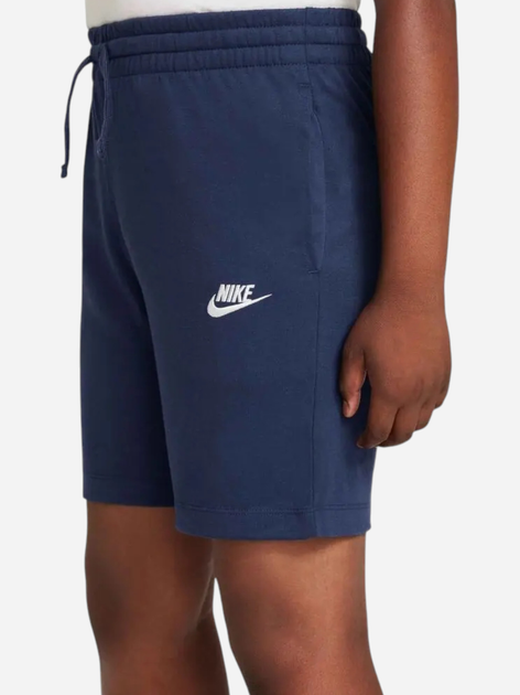 Spodenki chłopięce sportowe Nike Jersey DA0806-410 128-137 cm S Niebieskie - obraz 3