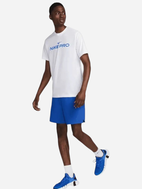Koszulka męska sportowa Nike Dri-Fit FJ2393-100 2XL Biała - obraz 3