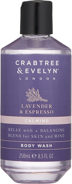 Żel pod prysznic Crabtree & Evelyn Lavender and Espresso nawilżający 250 ml (44936354417) - obraz 1