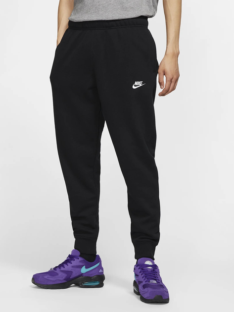 Спортивні штани чоловічі Nike M Nsw Club Jggr Ft BV2679-010 XL Чорні (193147709186) - зображення 1