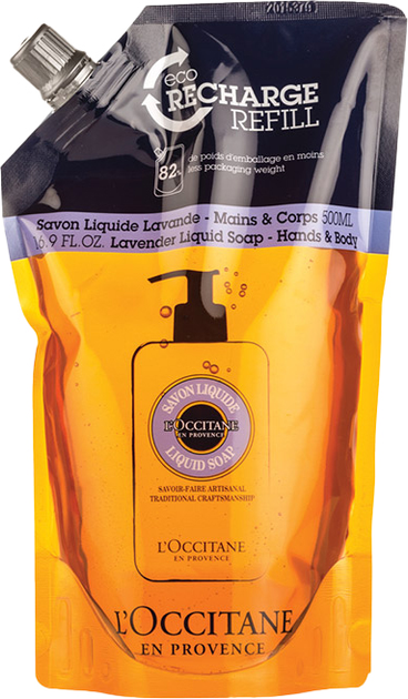 Рідке мило L'Occitane en Provence Lawenda Refill 500 мл (3253581662700) - зображення 1